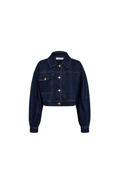 Hering kort denim jakke fra Haute L Amitie